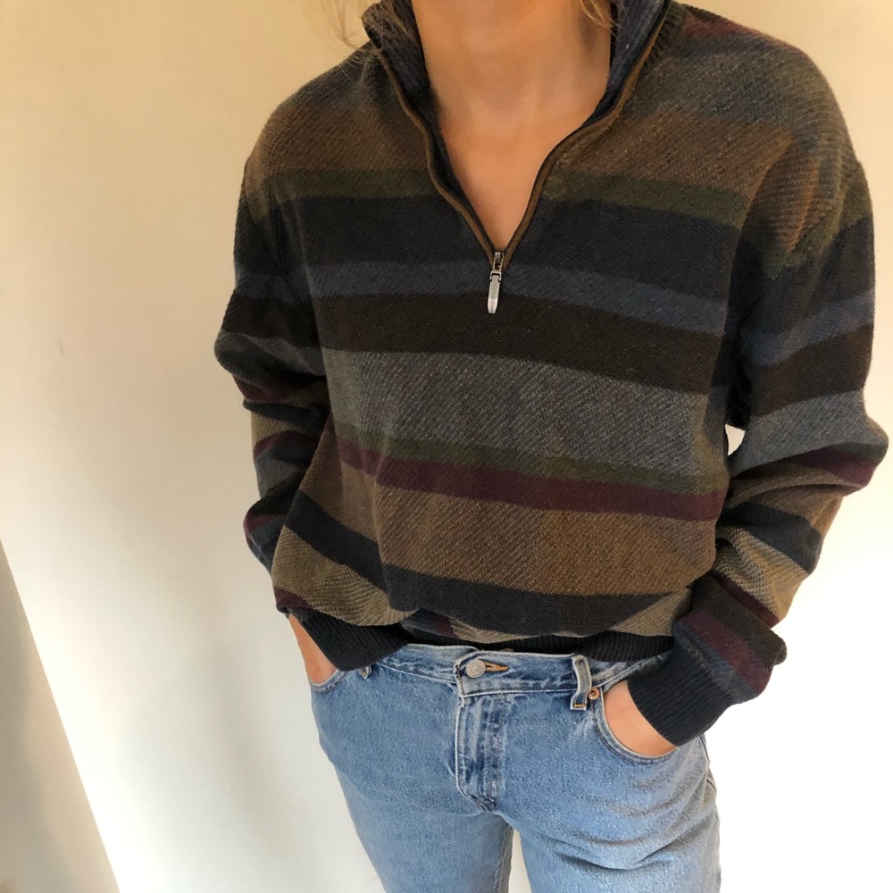 striped sweater